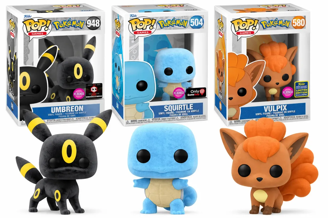 Flocked Pokemons